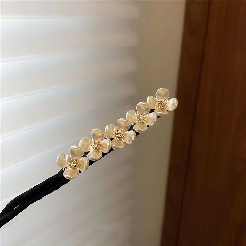 Fairy Pearl Hair Band Bun Updo Gadget Female Korean Bud-like Hair Style Style Lazy Hairware Hair Plug