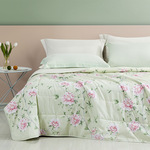 罗莱生活旗下lovo 乐蜗家纺 翩翩花语夏被-阿里巴巴
