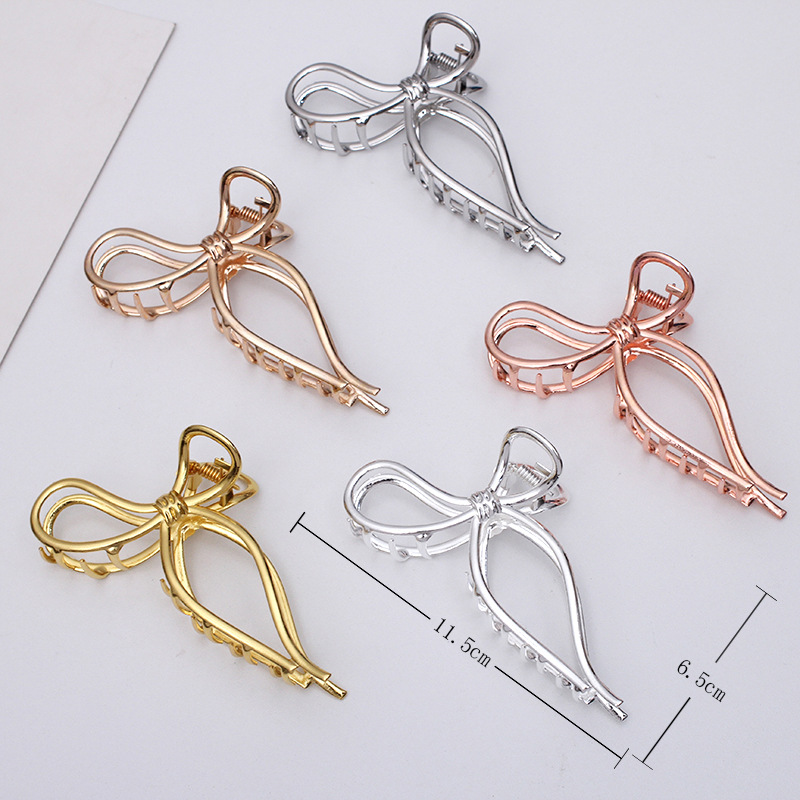 metal hairpin headdress claw clip big paw shark clip hairpin new bow claw clip