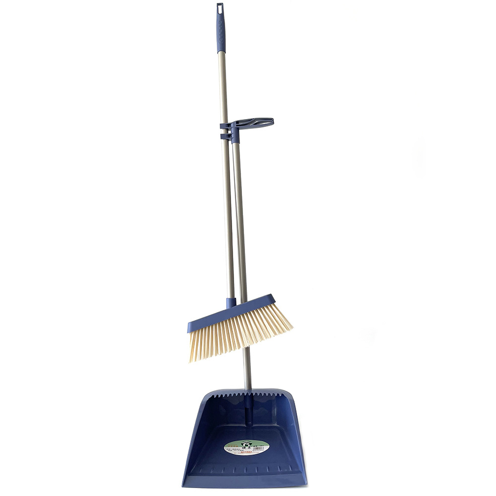 Household Combination Broom Dustpan Set Small Three Rows Soft Hair Broom Broom Dustpan 0588