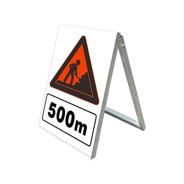 广东中援直销交通道路标识牌折叠数码打印反光标志禁止通行标志牌