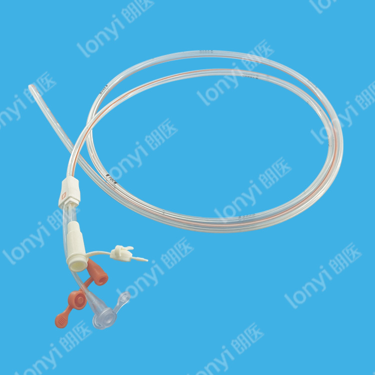 朗医多腔型pvc tpu胃管12fr普通减压型三腔胃管生物相容性-阿里巴巴