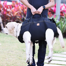宠物狗狗背包多功能双肩包宠物辅助背带户外助行担架残疾大狗背包