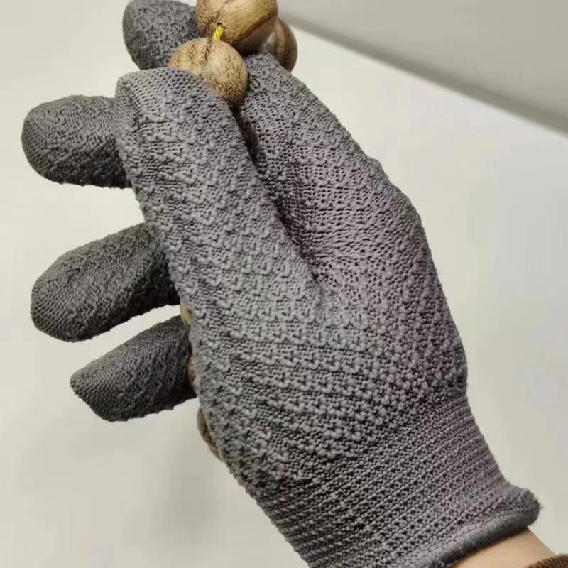 文玩菠萝纹纳米手套金刚核桃盘珠手串佛珠盘玩星月菩提养护手套