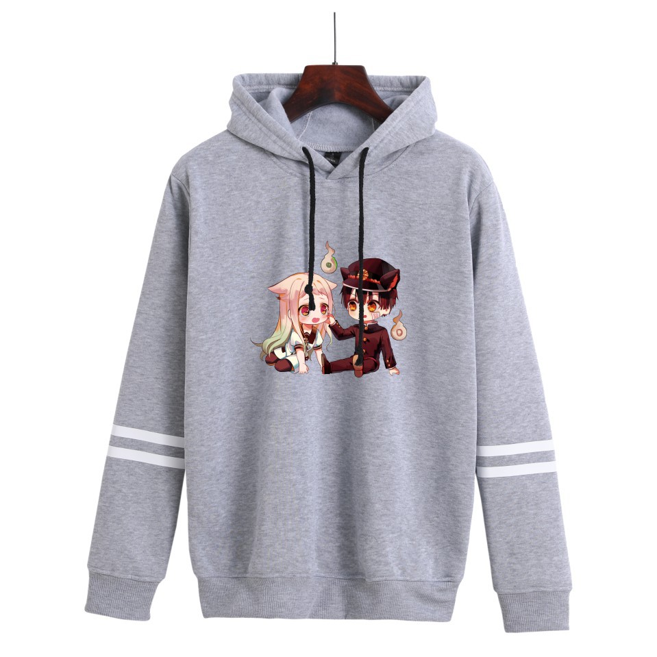 日漫地缚少年花子君二次元动漫时尚休闲带帽卫衣