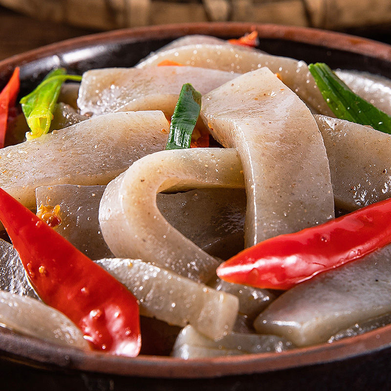 【即送调料】新鲜魔芋豆腐低脂农家手工现做现发500g山豆腐