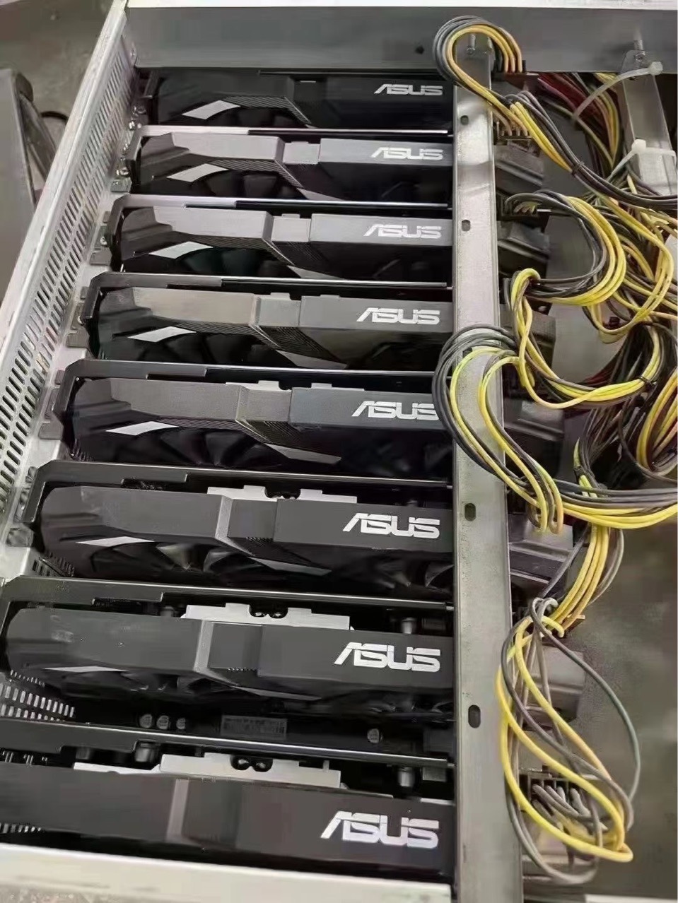 全新二手矿机以太坊588显卡 服务器一体机带电源 现货