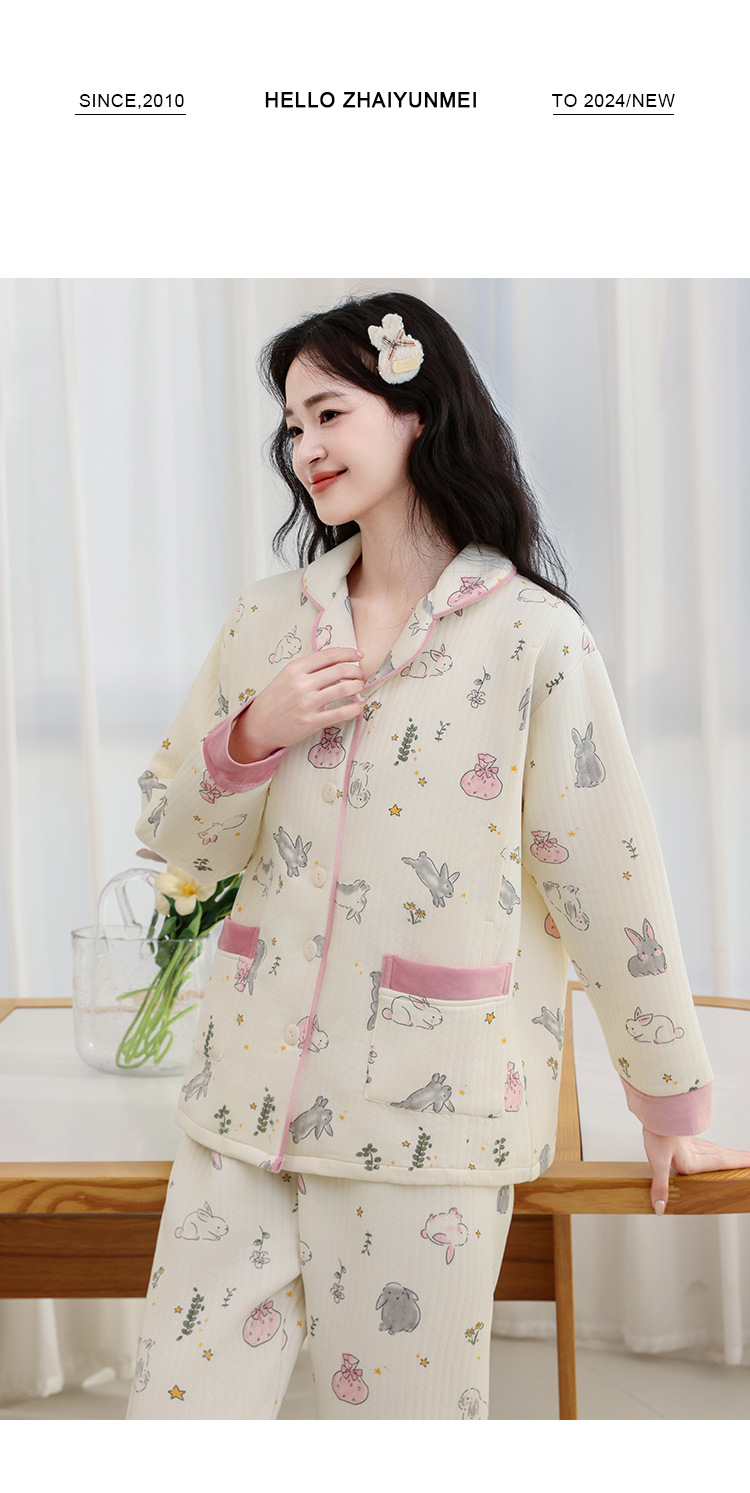 Cotton Padded Maternity Nursing Sleepwear Sets Pajamas Suits CLothes for Pregnant Women Pregnancy Sleep Home Lounge Wear 171 O1CN01Y5zCZK1fxwYZx4hBF !!2496274074 0 cib