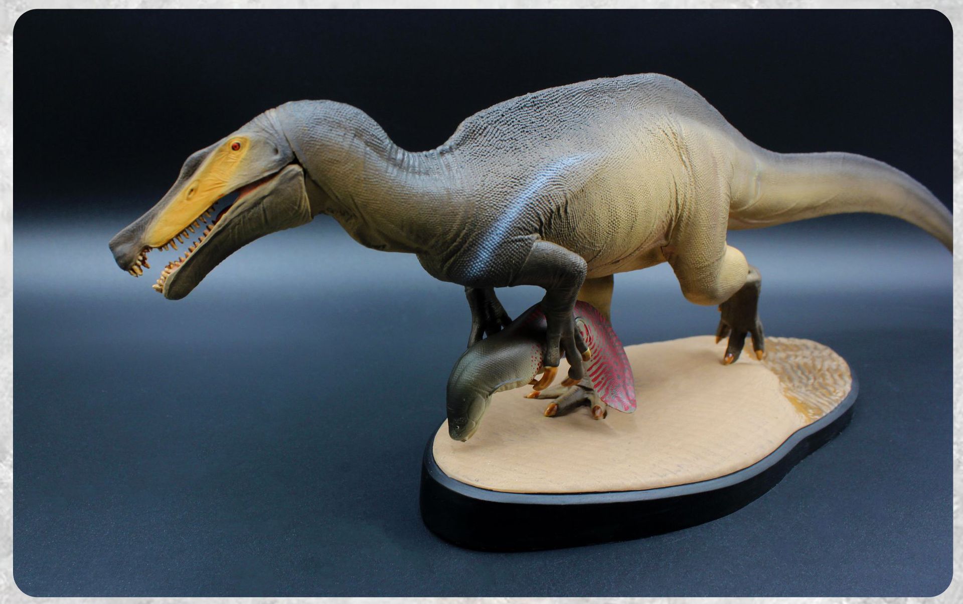 巴西恐龙模型儿童玩具 仿真动物 白亚纪恐龙 激龙