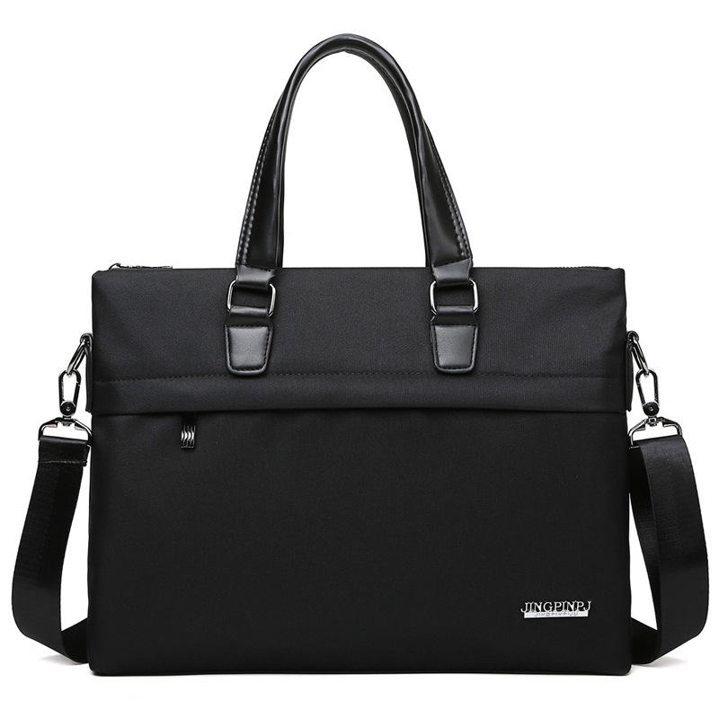 Handbag Men's Business Commute 2022 New Oxford Cloth Bag Men's Briefcase Men's Bag Shoulder Bag Computer Bag