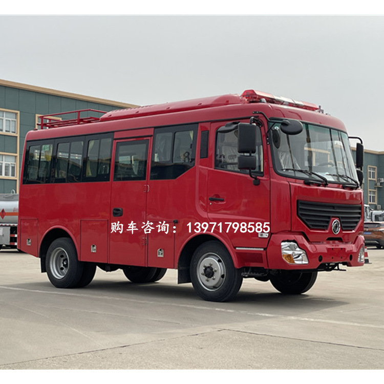 东风超龙国六消防森林运兵车-厂家改装四驱越野房车多少钱-阿里巴巴