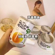 网红特价清仓处理  桃夫子黄桃罐头  425g*24罐