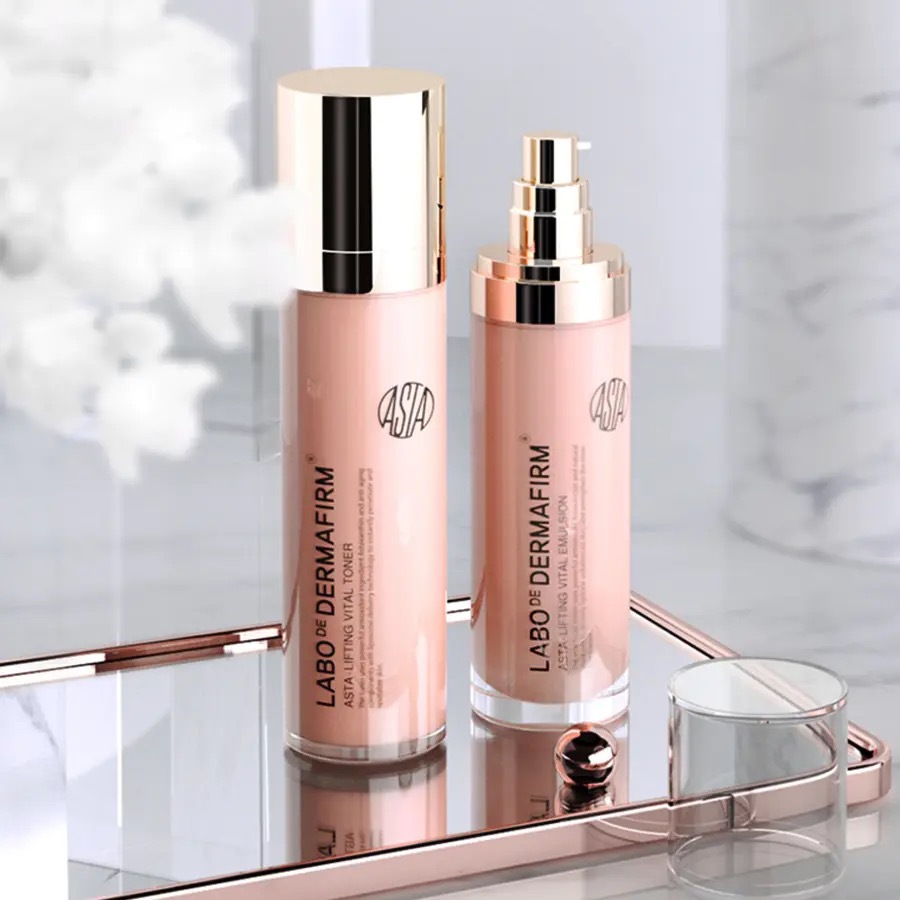 韩国德妃虾青素水乳套装 爽肤水乳液 秋冬滋润 进口化妆品护肤品