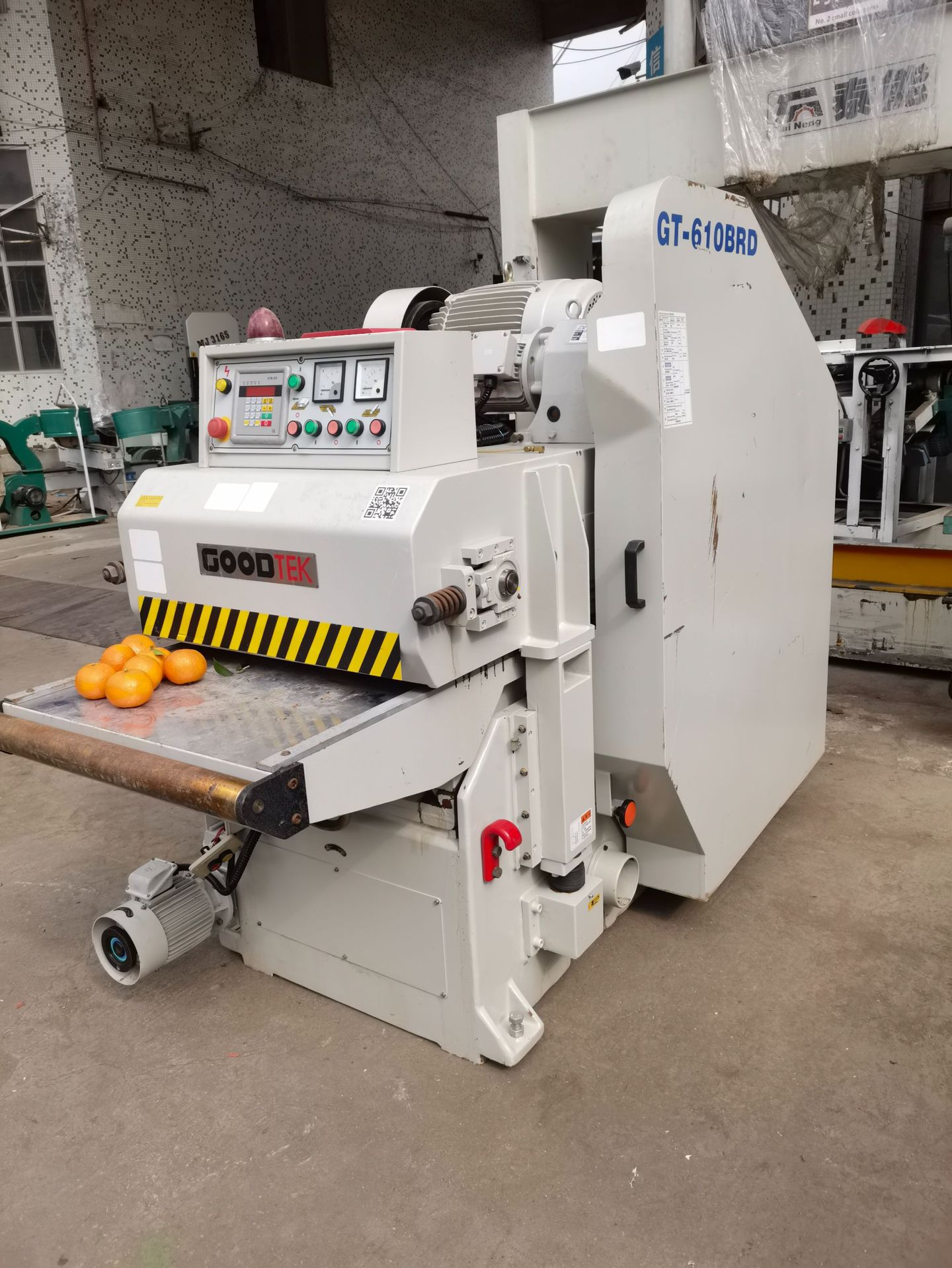 厂家供应二手木工机械设备台湾双面刨木机回收各类二手木工机械