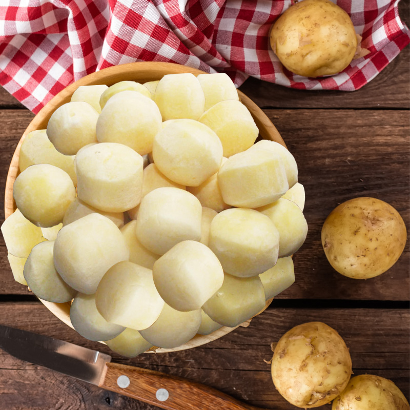 速冻土豆球 冷冻新鲜土豆球 冷冻蔬菜 炸小土豆用品 油炸食品