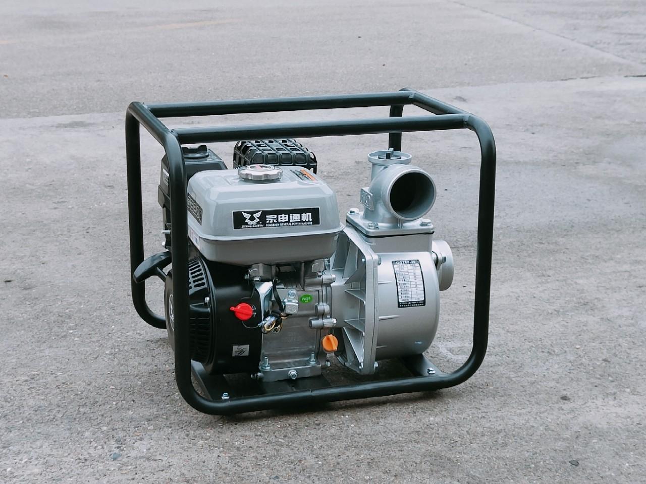 宗申gb200动力3寸汽油机水泵农田池塘灌溉防洪汛抗旱小型抽水机
