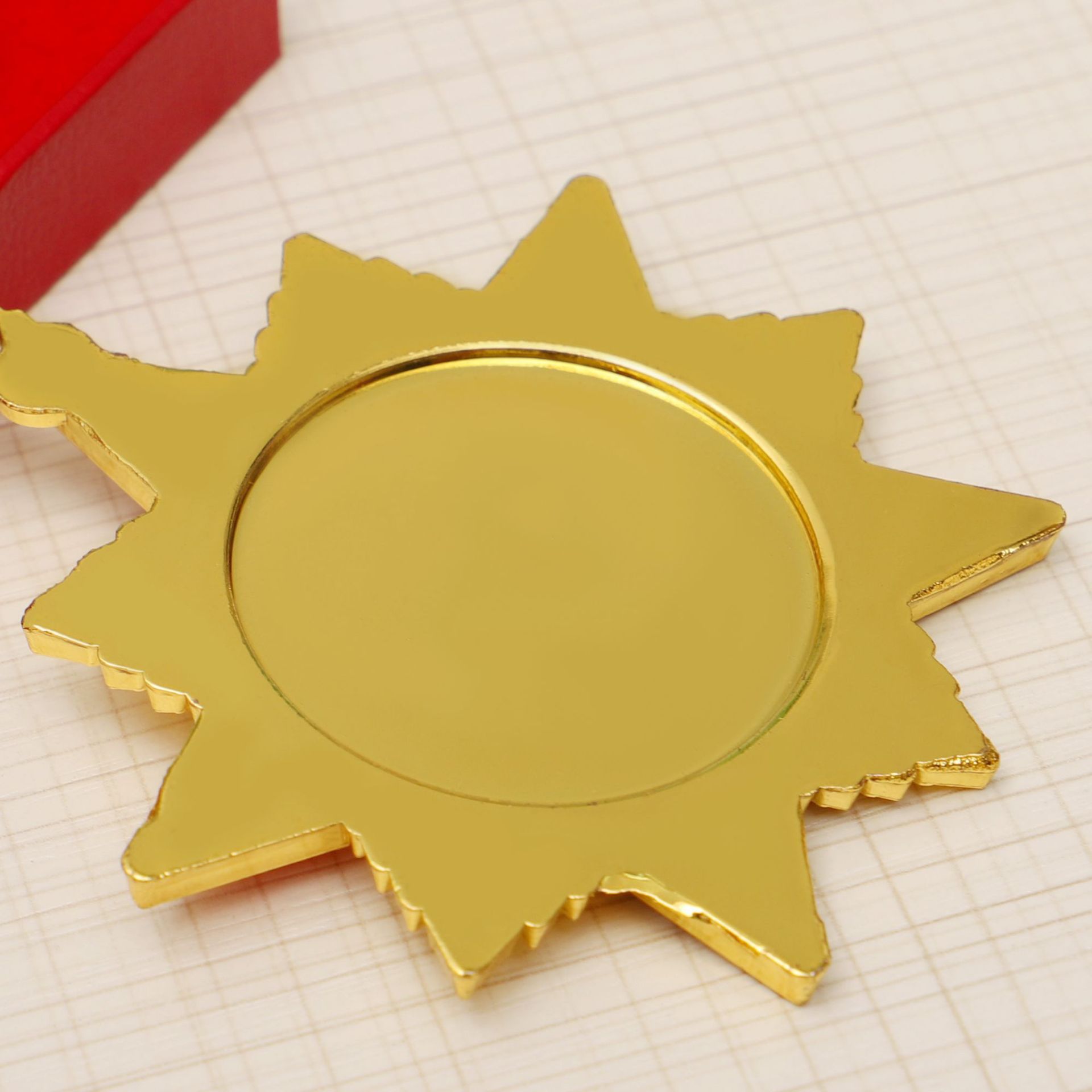 源头厂家金属勋章制作退伍荣誉空白纪念章胸章锌合金金属徽章校徽