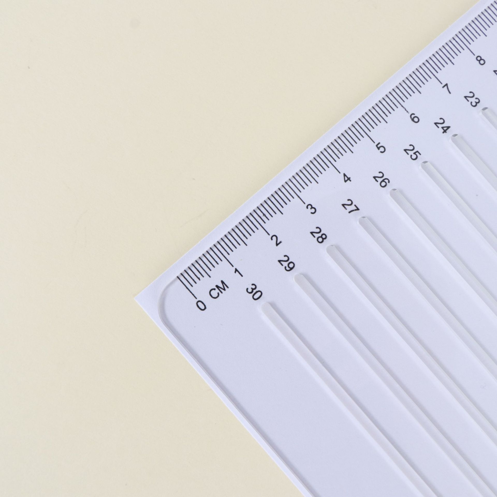 亚克力考研尺 考研打格尺任意尺寸款式制作可印logo