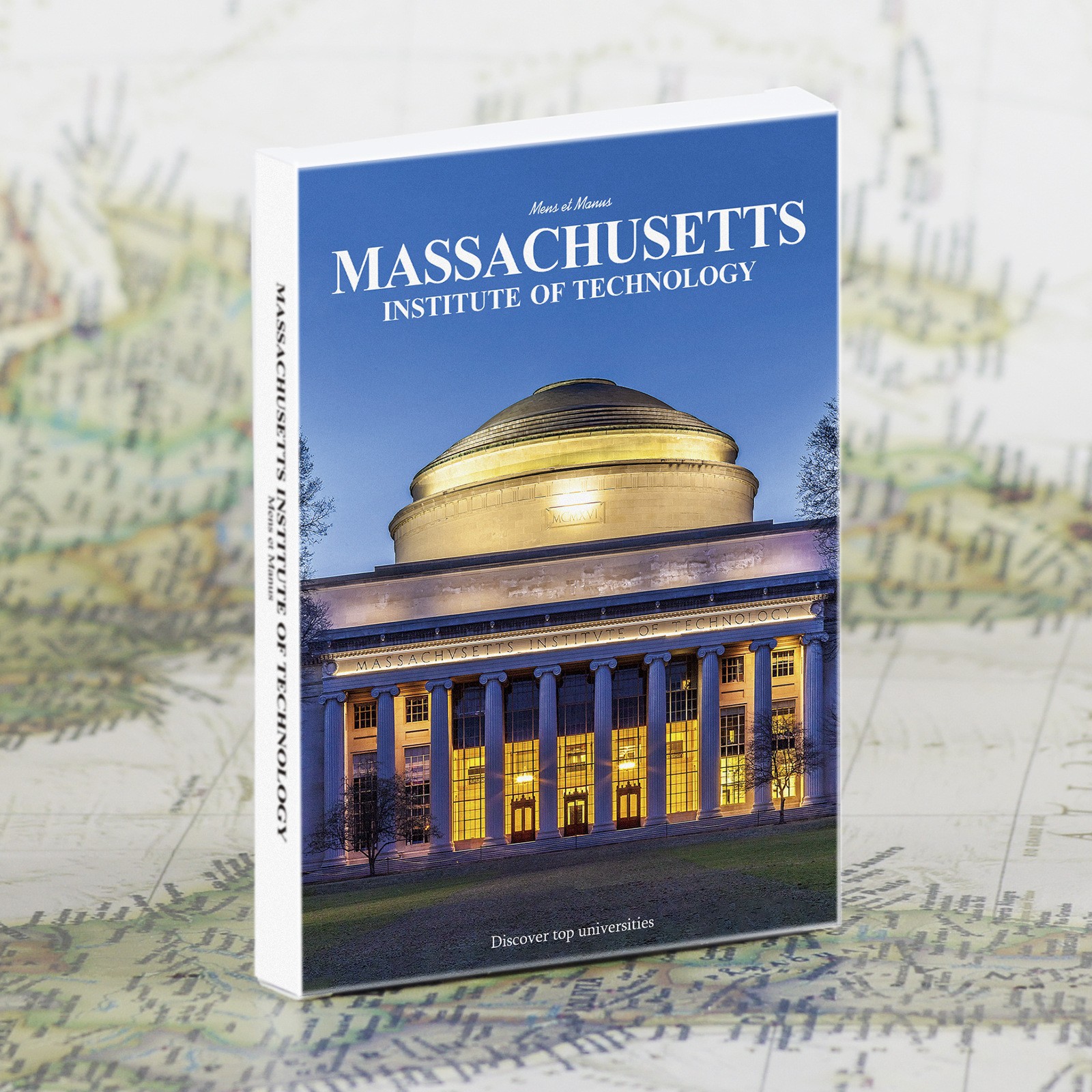 亚马逊世界名校英文版(麻省理工大学)大学高校明信片卡