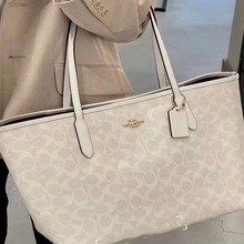 美国代购 coach/蔻驰女包 field30 印花托特包老花马车单肩斜挎包