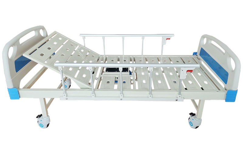 abs单摇护理床 hp02-a1手摇医院病床 医用 生产厂家批发 可定制