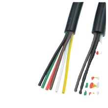 RVV控制电缆2 3 4 5 6 7 8 10多芯0.3 0.5 0.75平方软电线信号线