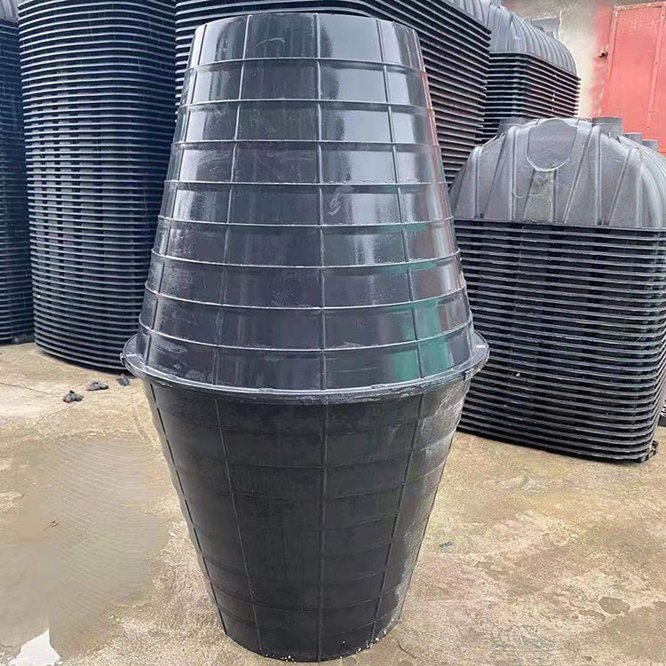 喀什注塑双瓮化粪池 农村家用小型pp化粪池 双翁漏斗式塑料化粪池