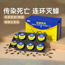 呋虫胺蟑螂药家用全窝端杀虫剂室内消灭蚂蚁药杀蟑胶饵蟑螂屋代发