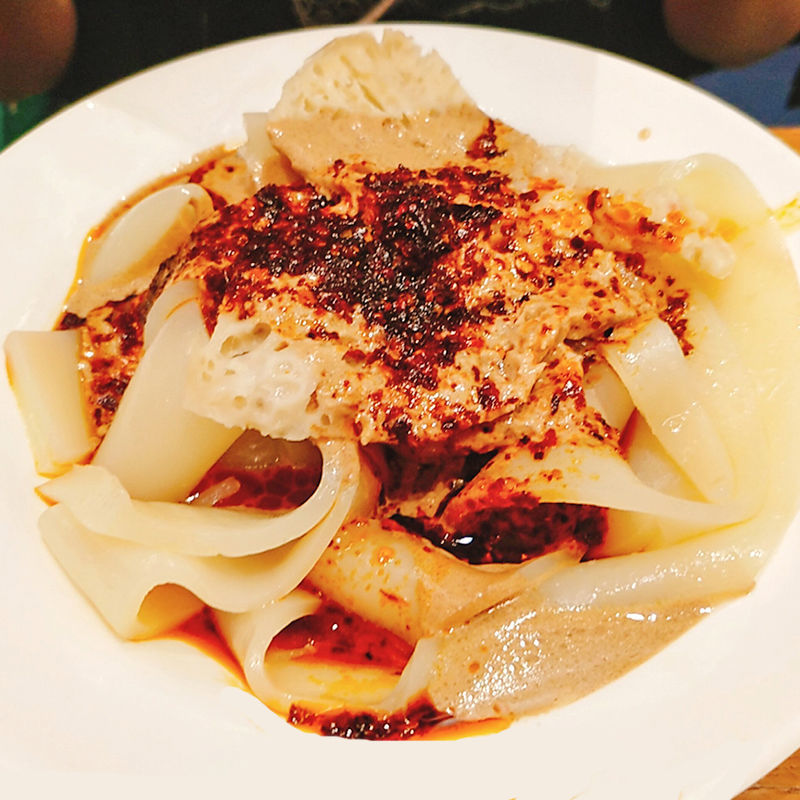 兰州再回首酿皮 凉皮 面皮高担水洗零食素食袋装即食甘肃特产小吃