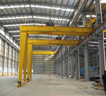 供应bmh型2t-10t电动葫芦半门式起重机 半门式行车 半龙门起重机