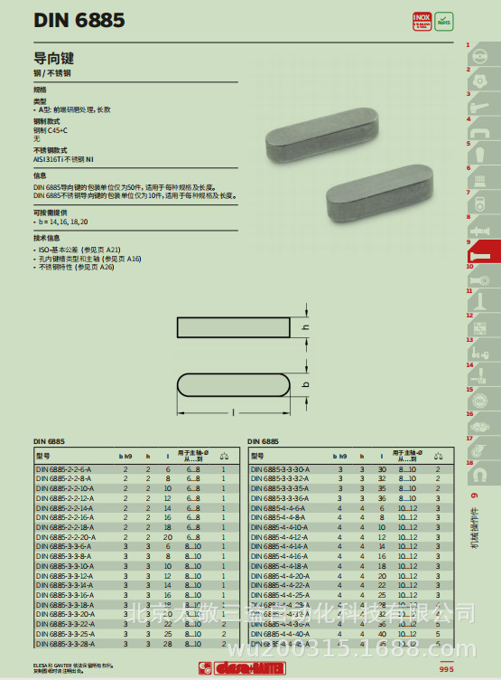 伊莉莎 冈特标准机械配件din1804-m16*1.5-wni带槽锁紧螺母 现货