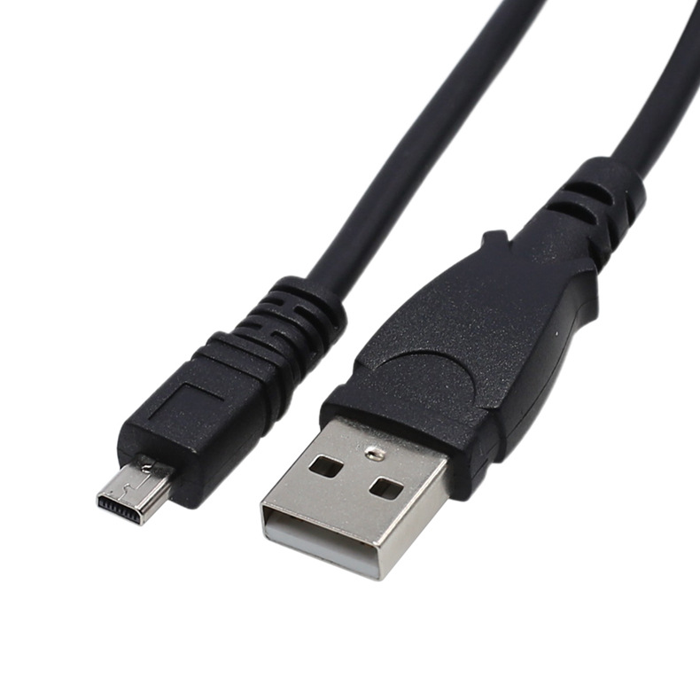5米8针数据线适用于尼康数码相机线单反充电线uc-e6 e17 usb线