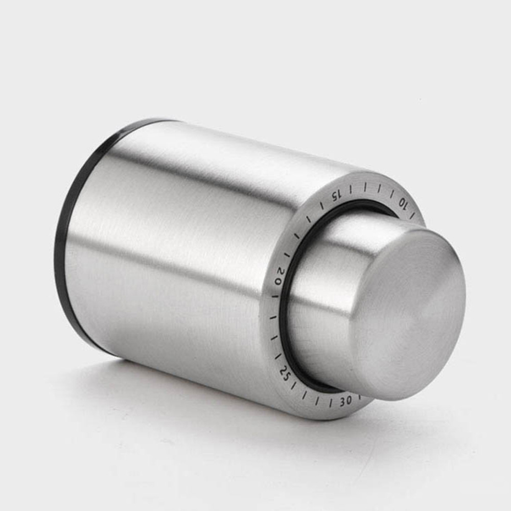 红酒瓶塞子 不锈钢洋酒盖密封瓶器香槟保鲜真空塞抽通用