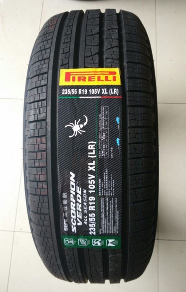倍耐力scorpion verde 235/55r19 105v xl 沃尔沃原装配套轮胎
