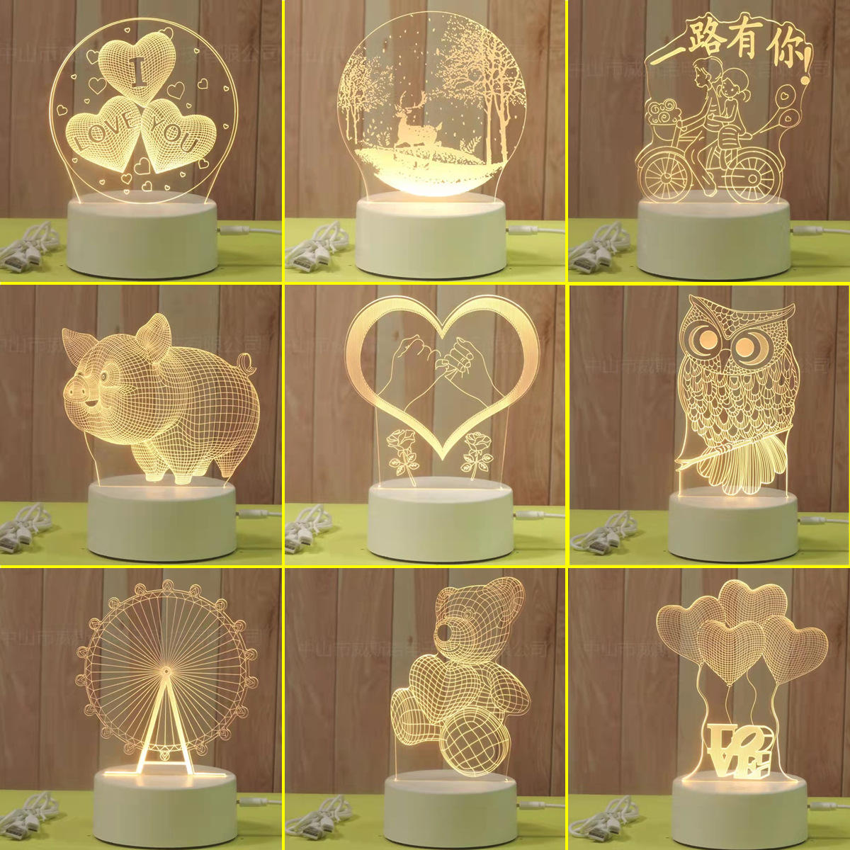 批发2022春星空投影灯床头小夜灯38节生日礼物送女生男生儿童小女孩