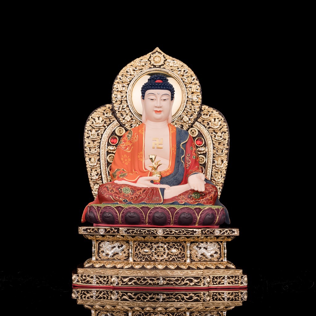 台湾盛凡铜唐彩 药师佛菩萨 佛像摆件 佛教用品 厂家直供佛教系列
