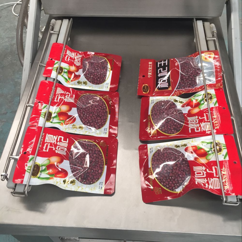 双室气调锁鲜真空包装机袋装产品充氮真空包装