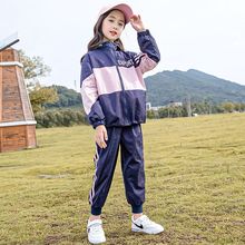 女童春季运动套装2024新款韩版洋气中大童儿童春秋装时尚两件套潮