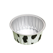 家用圆形加厚空气炸锅烧烤锡纸盒食品级铝箔锡箔烤餐盒烤箱专用