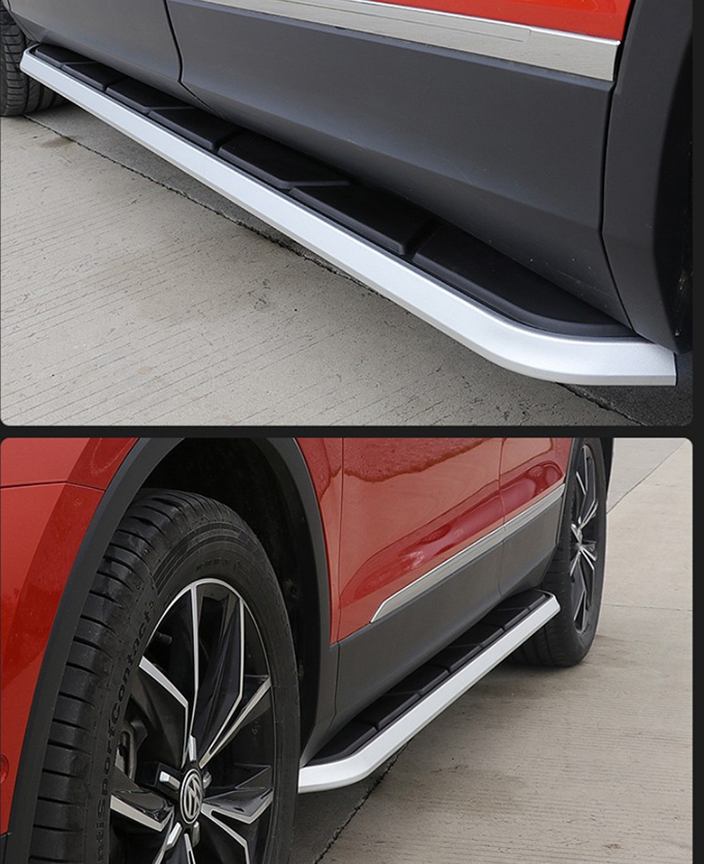 脚踏板适用于途观途观l途岳探岳途昂途锐探歌侧踏板 加装电动踏板