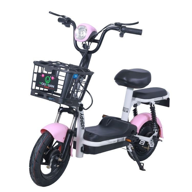 Wholesale 2-Wheel Electric Bicycle Adult Men's and Women's Small and Medium-Sized 14-Inch Motor Tram Electric Bicycle