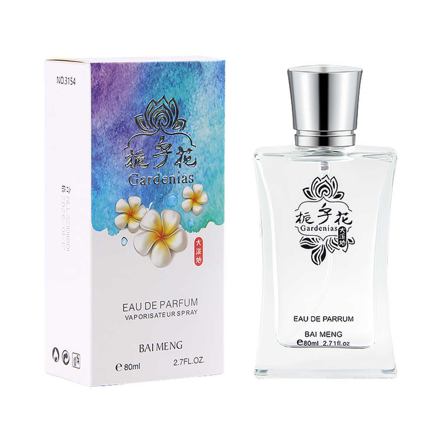 百蒙栀子花女士香水清新淡雅持久留香抖音网红电商工厂批发大瓶