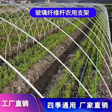 包邮小拱棚杆支架现货批发温室蔬菜大棚花棚育苗玻璃纤维杆