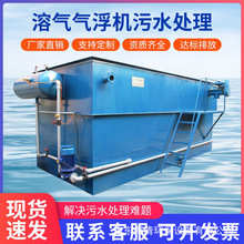 溶气气浮机工业印染污水处理设备农村生活医院屠宰厂平流式气浮机
