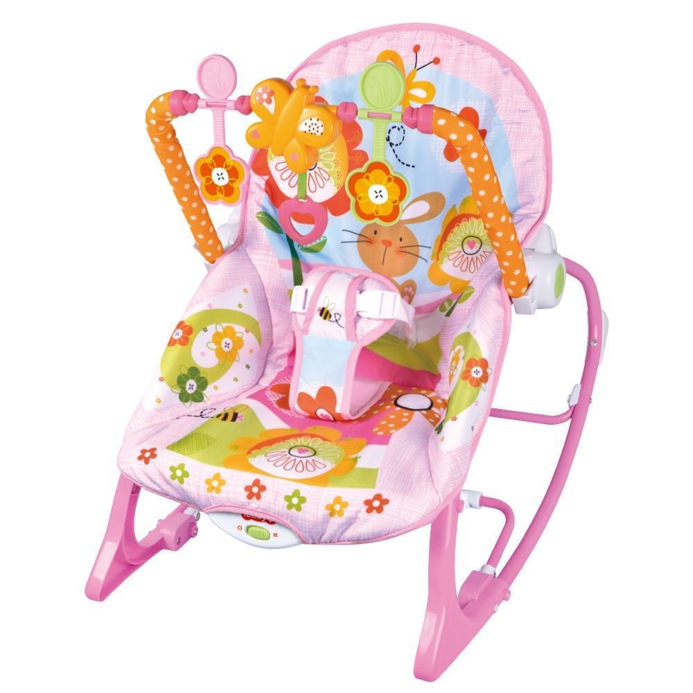 哄娃婴儿摇摇椅安抚椅新生儿宝宝摇篮多功能音乐震动摇摇床