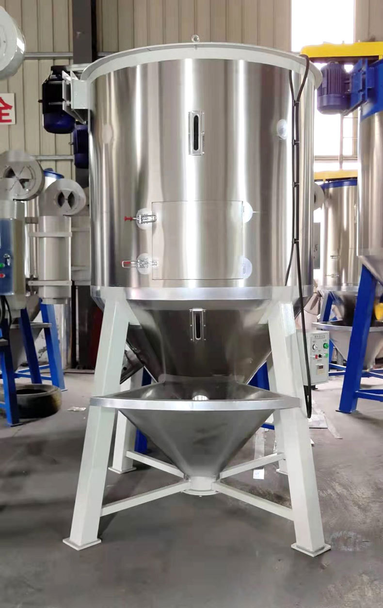 塑料搅拌干燥机 立式塑料搅拌机 1000kg塑料立式搅拌烘干机