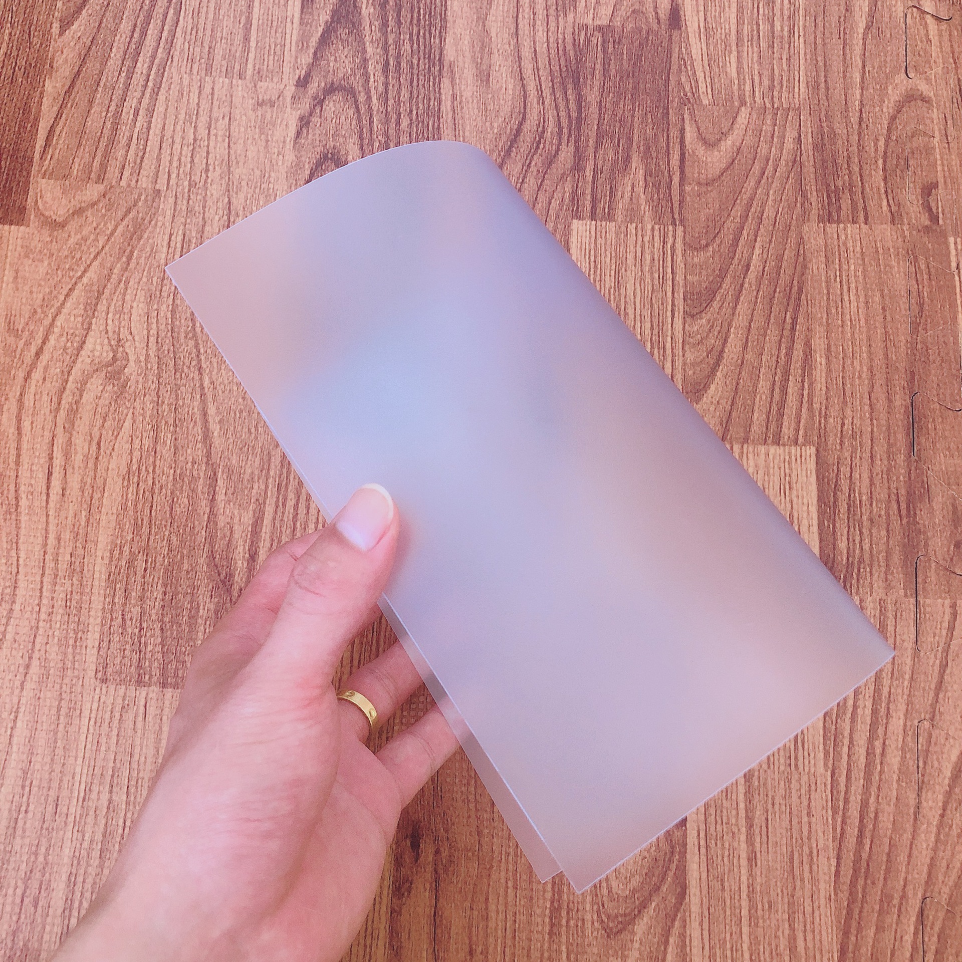 厂家直销 pvc半透明塑料片材 磨砂胶片薄片 a4封面