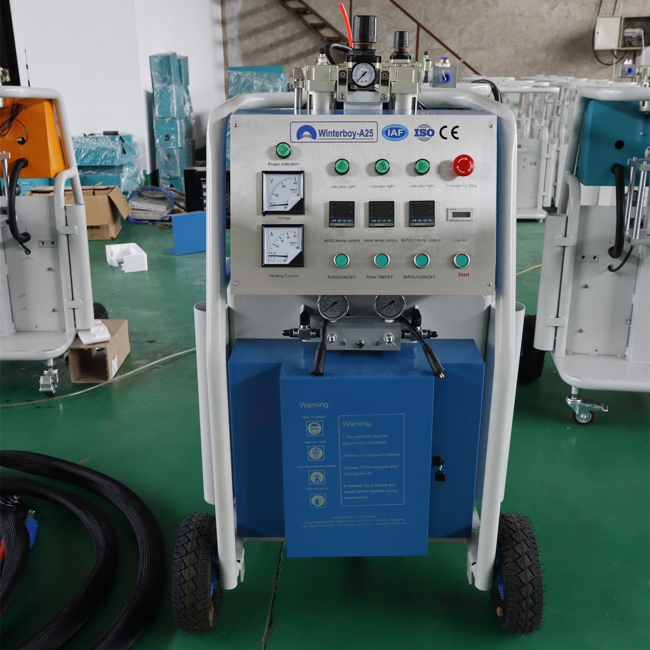 供应双组份聚氨酯发泡机冷库保温喷涂机外墙保温黑白料浇注机