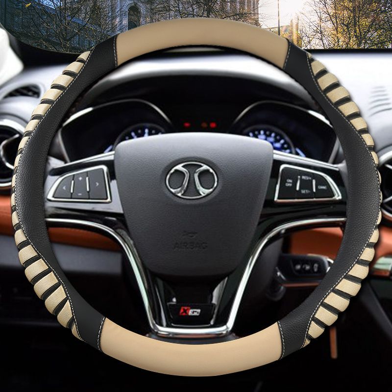 绅宝d50 d70知道x25 x35 x55 x65 北京bj20 bj40方向盘套四季通用