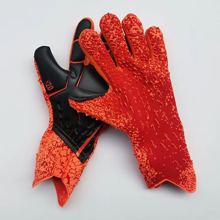 Cross-Border Hot Sale Professional Silicone Non-Slip Gloves Latex Adult and Children Falcon Goalkeeper Football Goalkeeper Gloves